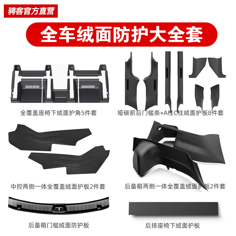 ModelY/YL【全车绒面防护大全】图片