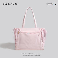 The CAKJVG Comic Exhibition's 2D Barky Big Appetite Ribbon Pain Bag and large-capacity single-shoulder tote bag 2024 New style thumbnail 7