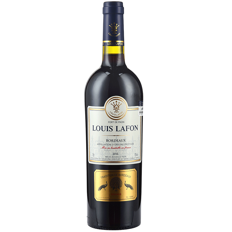 红酒礼盒装路易拉菲LOUISLAFON