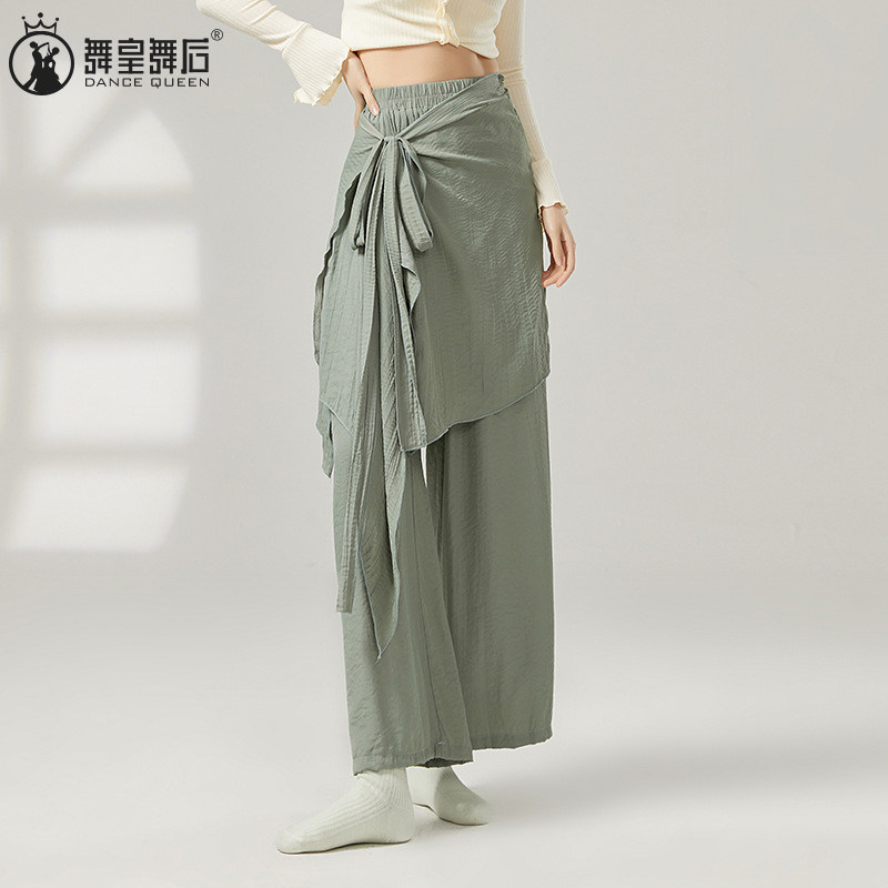 舞蹈裤中国舞练功形体服阔腿裤女
