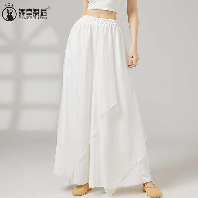 古典舞练功服成人阔腿裤舞蹈纱裤