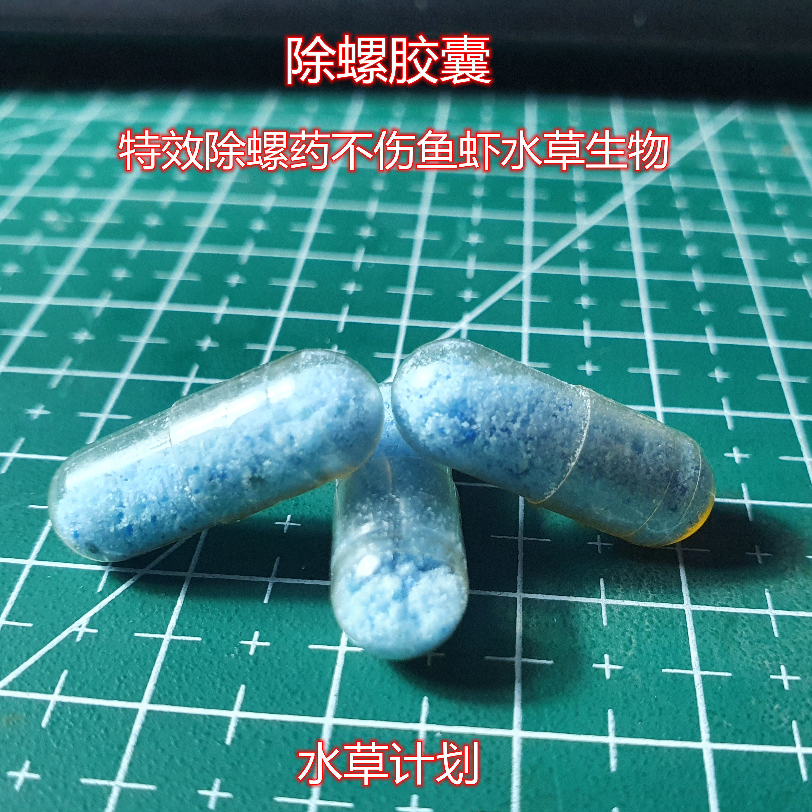 水族草缸除螺灭螺药鱼缸除螺剂除扁螺囊螺椎实螺药杀螺不伤鱼虾