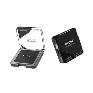 尼奥尼素描碳粉速铺粉六色可选美术生专用造型粉绘画色粉饼可水溶石墨黑色粉盒块面光影明暗涂抹笔揉擦刀套装