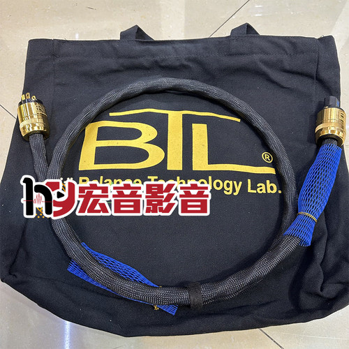 行货德国BTL奇迹24K镀金系列 power·s发烧美标电源线