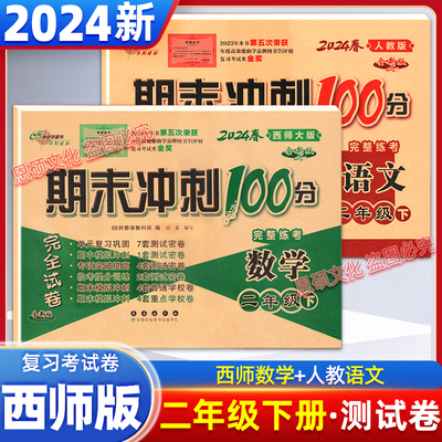 2024新二年级下册同步测试卷全套