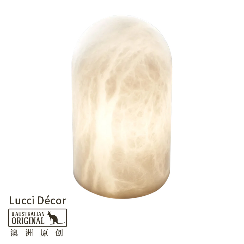 台灯LucciDecor台灯雪花石