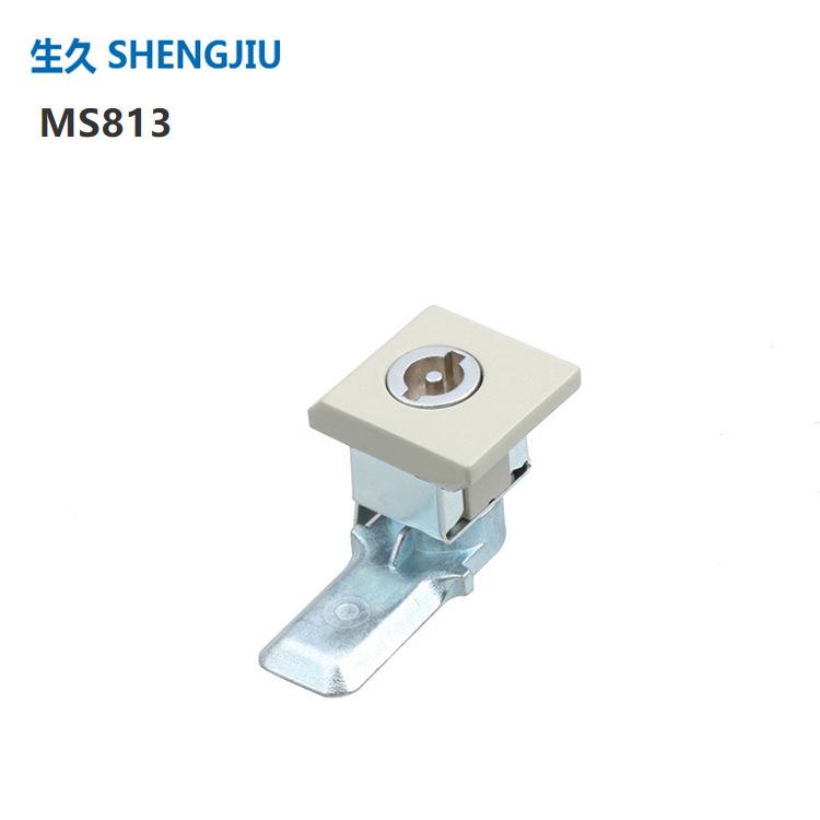 上海生久柜锁SJ正品保证 配电柜柜锁转舌锁圆柱锁 MS813-B-5B