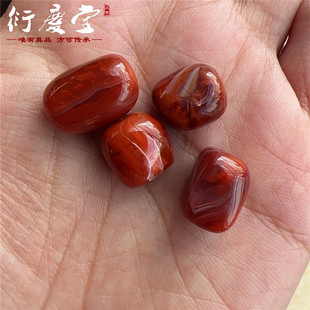 天然南红玛瑙散珠diy配件沉香菩提手串腰珠顶珠瓦西料南红随形