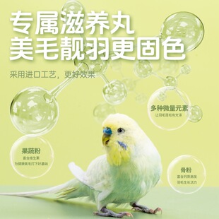 宠尚天鹦鹉鸟粮饲料虎皮玄凤牡丹和尚小太阳花草浆果种子粮混合粮