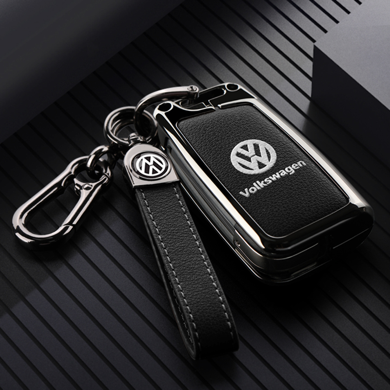 适用大众2022款途观l钥匙套壳23款速腾探岳扣包装饰用品【全包】