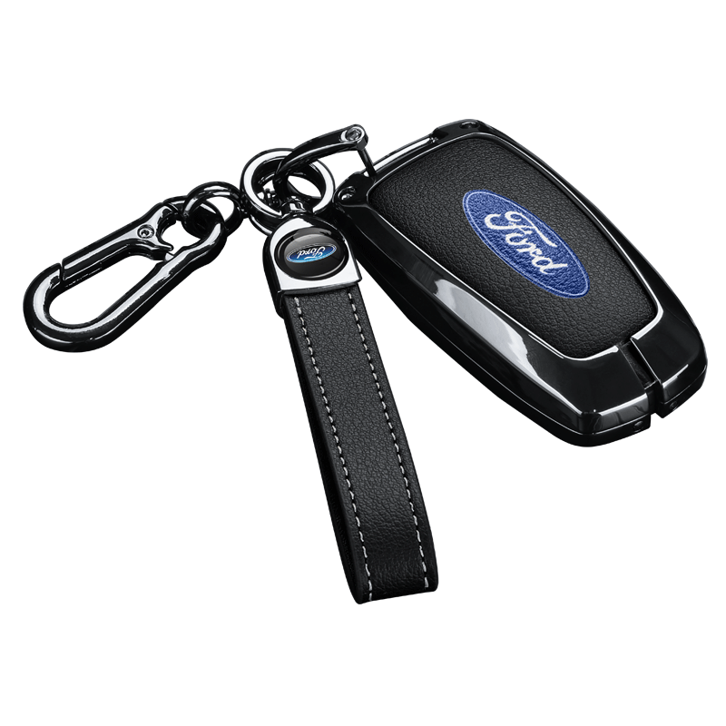 适用2023福特探险者2020款钥匙套金牛座壳扣包汽车用品翼搏专用男