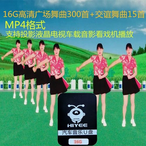 16g广场舞曲mp4高清视频300