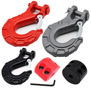 皮卡越野车电动绞盘牵引钩自驾越野拖车救援拖车钩电动绞盘配件