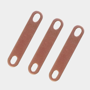 紫铜连接片锂电芯串联黄铜电热管电机过流连接片宁德时代亿纬锂电