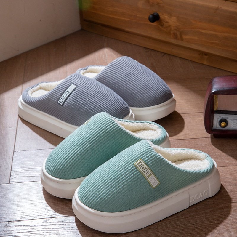 棉拖鞋女2025新款秋冬季厚底室内家居保暖防滑拖鞋舒适情侣棉鞋男,居家布艺,居家棉拖/棉鞋,淘宝优惠券,粉丝福利购,淘宝优惠卷