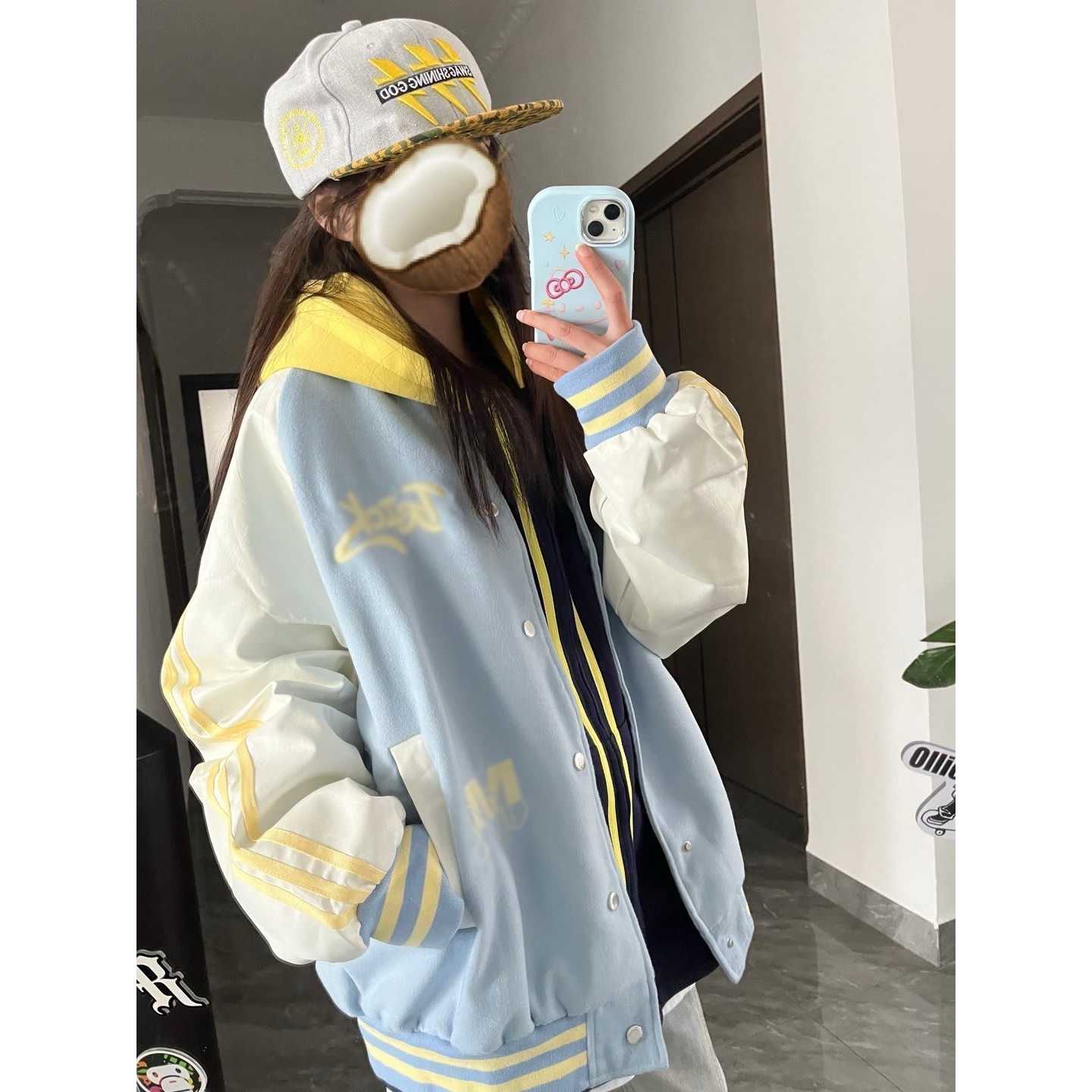 美式高街棒球服外套男女刺绣春秋新款复古潮牌学生情侣百搭夹克潮