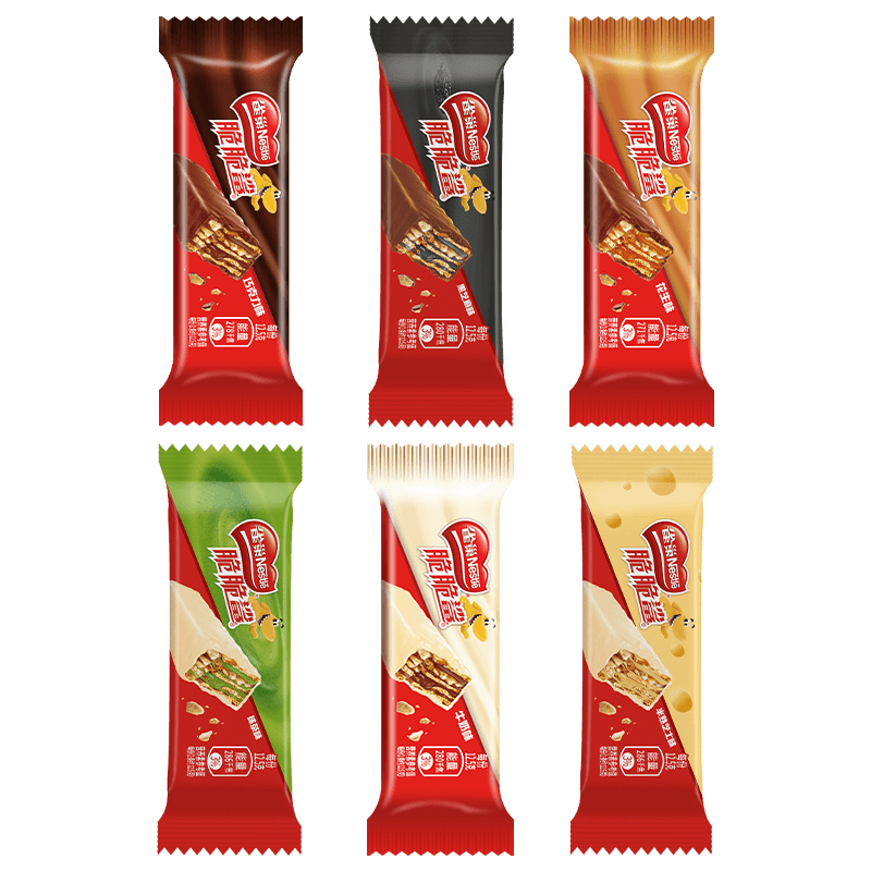 脆脆鲨迷你小包装威化饼干