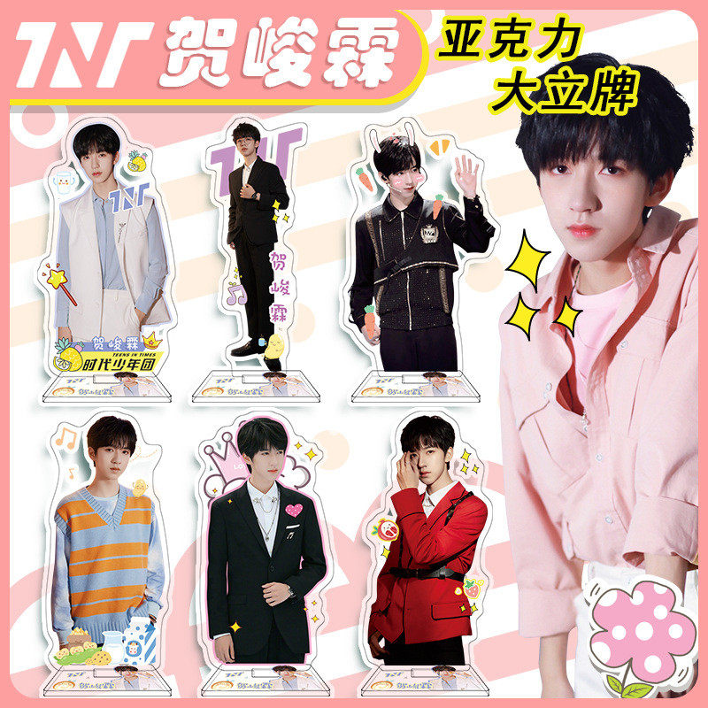 贺峻霖大立牌16cm亚克力摆件TNT