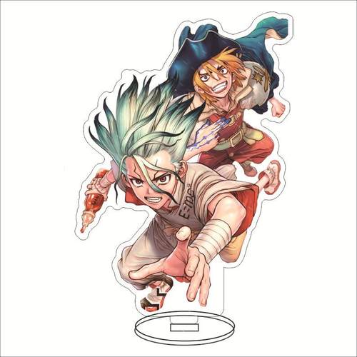 亚克力大立牌动漫石神千空 琥珀克罗姆 狮子王司 冰月 亚克力摆件