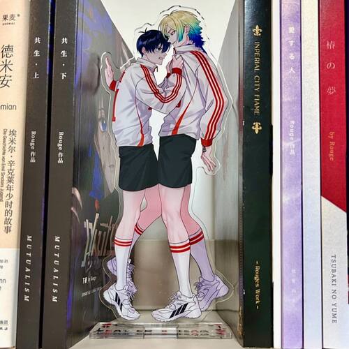 蓝色监狱立牌摆件桌面装饰凯撒洁