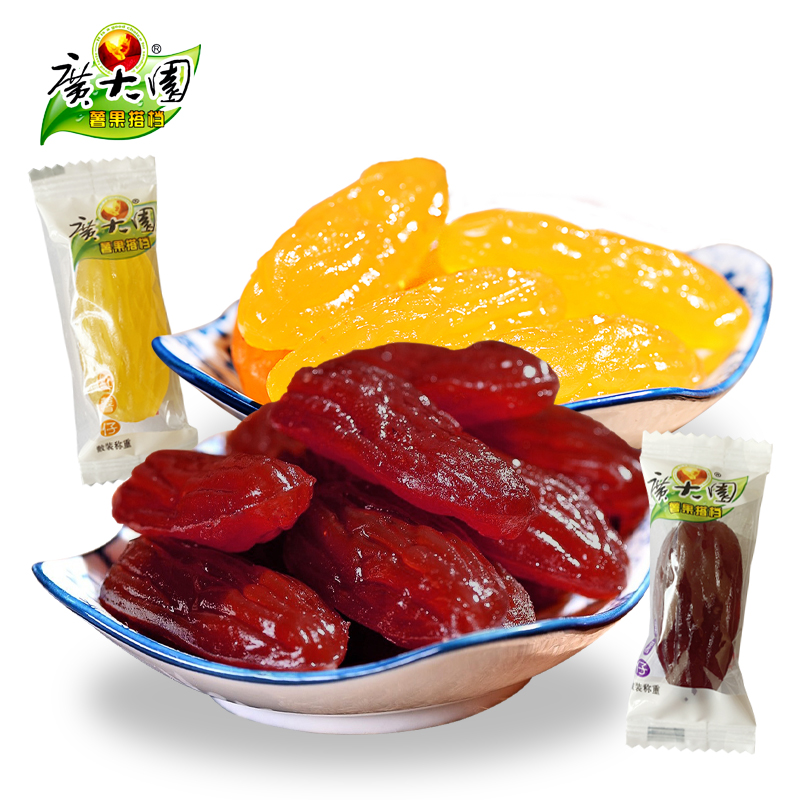 【广大园_水晶薯仔】零食小吃地瓜干红紫薯番仔薯独立小包装农家