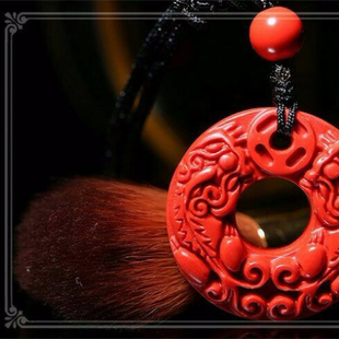 【买一赠六】正品天然朱砂貔貅男女项链吊坠饰品新款特价