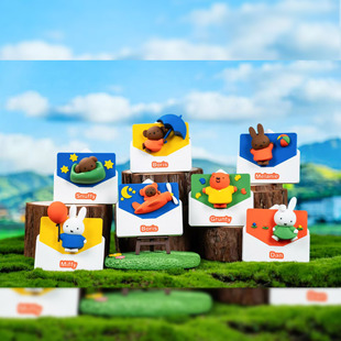 漫博潮玩米菲兔来信了系列冰箱贴盲盒可爱立体磁吸摆件周边礼物