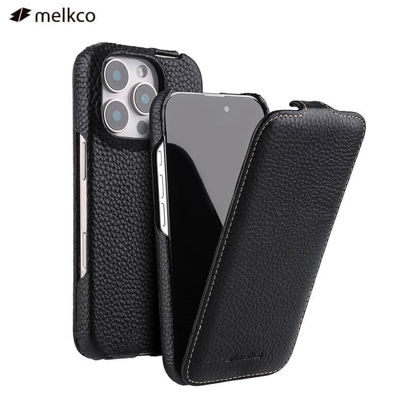 苹果iPhone16牛皮商务手机壳