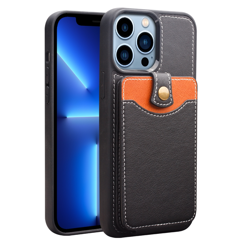 iphone13promax商务插卡保护套