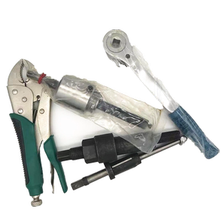 冷凝器换热器手动维修套装 铜管换管胀管器 拔管器  内切割管器