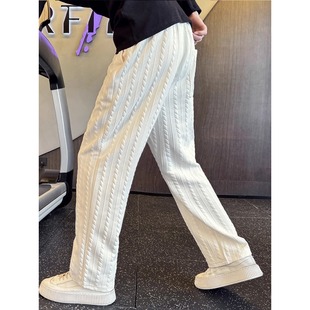 初中生直筒卫裤 青少年宽松休闲裤 男款 2025新款 子 潮牌运动裤 春秋季