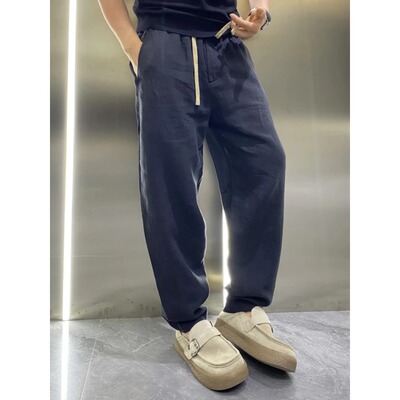 百搭夏季轻薄透气休闲裤