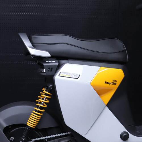 适用九号F2Z110MAX短尾一体坐垫脚踏后照镜平衡杆改装配件