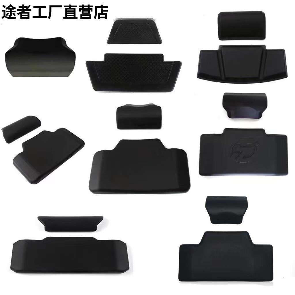 适用铝合金尾箱靠背凯越525X尾箱靠垫/LS2/雷神/萝卜靠背