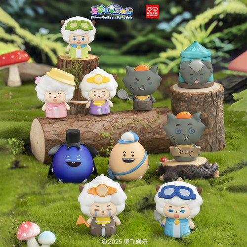 喜羊羊与灰太狼出游系列指偶盲盒