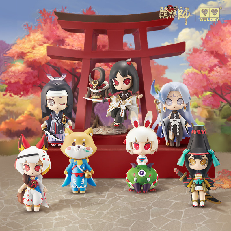玩点无限 阴阳师盲盒第2弹q版人物手办游戏周边官方正版手办礼物