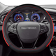 D型方向盘套专用启辰t70 通用防滑 T60汽车把套子四季 T90 启辰D60