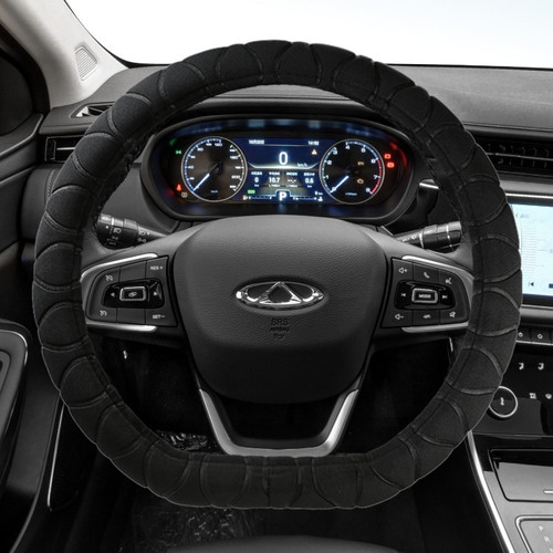 冬季毛绒奇瑞艾瑞泽5x37方向盘套