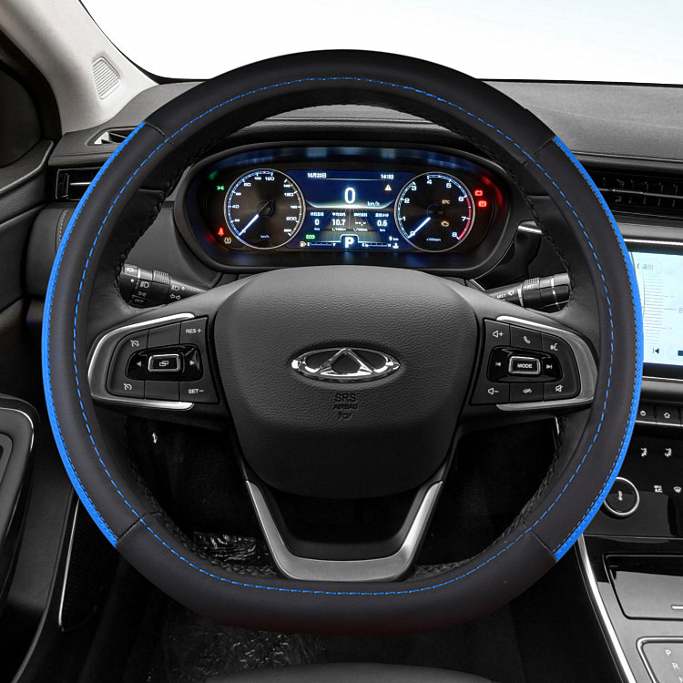 D型方向盘套专用奇瑞瑞虎87艾瑞泽5GX捷途X70X90瑞虎5X3X汽车把套