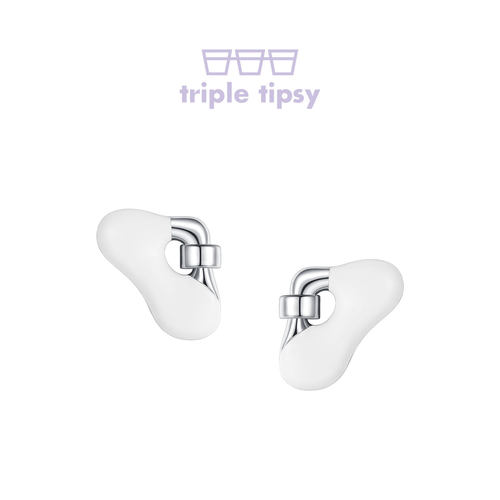 tripletipsy珐琅秋冬氛围感耳钉