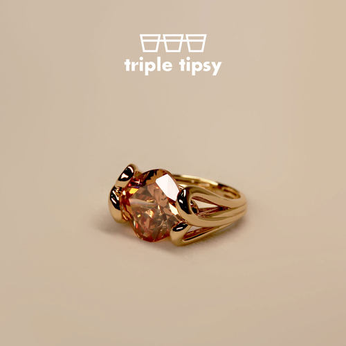 triple tipsy Embrace怀抱系列 相拥耳钉 新年富贵大气耳环