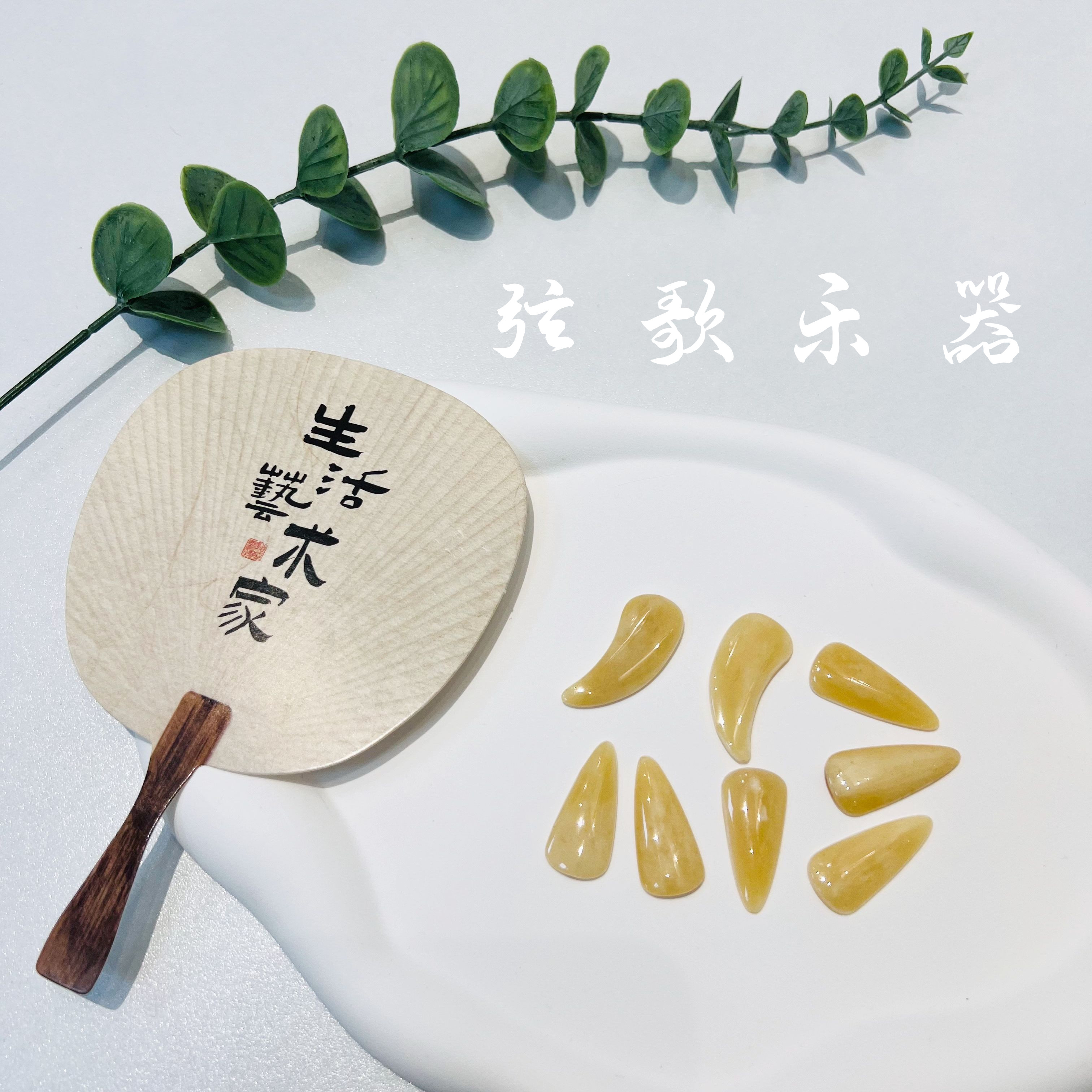 高级纯天然驼骨古筝指甲专业演奏
