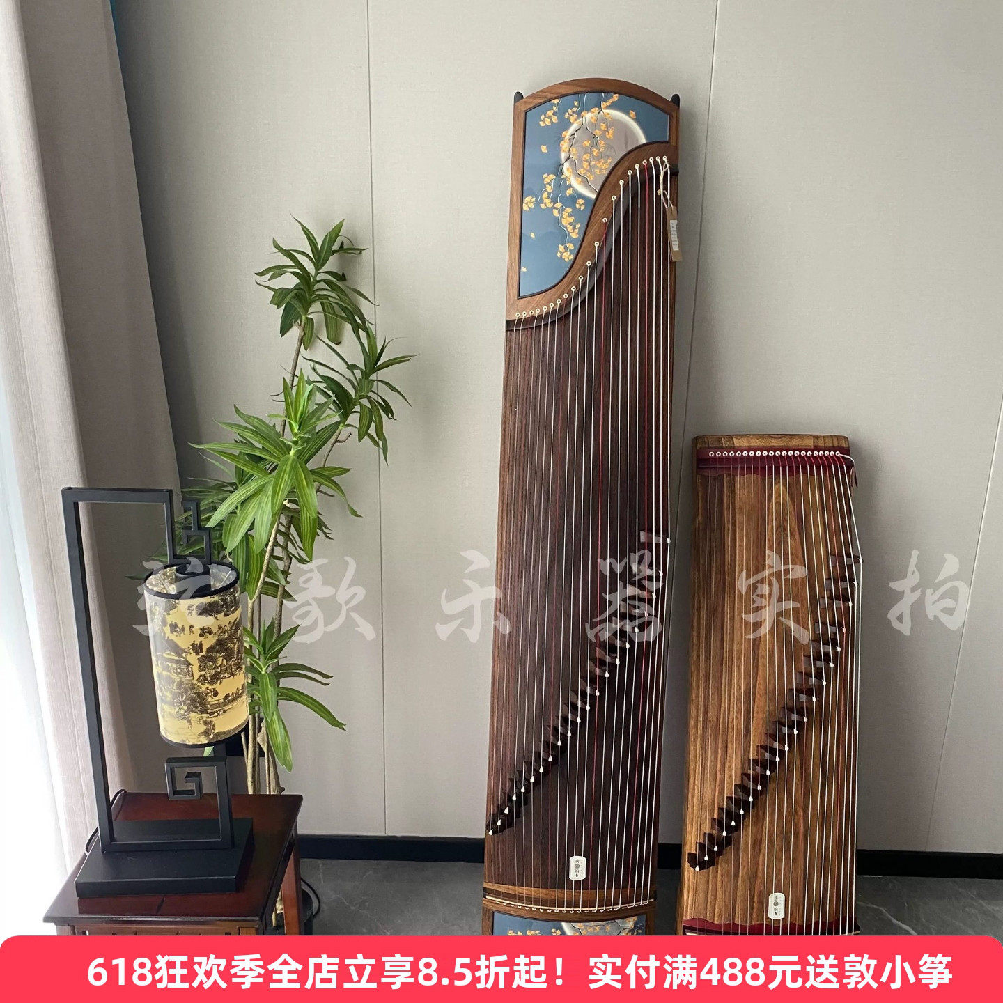 唐响初学入门1米小筝长安～唐响儿童初学成人专业演奏筝实木古筝