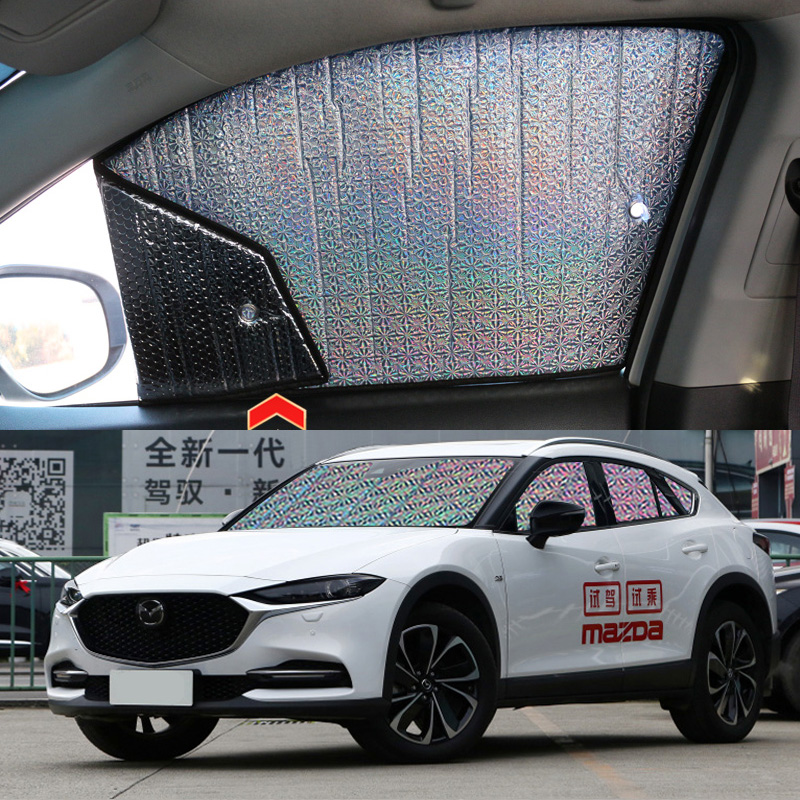 马自达防晒前档侧窗遮阳帘
