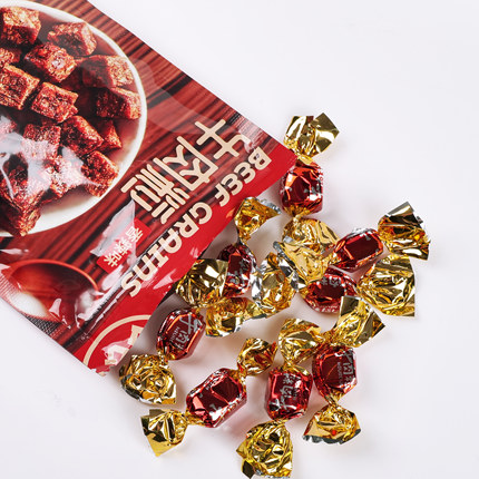 U100牛肉粒香辣味五香味便携网红解馋零食小包装休闲食品追剧