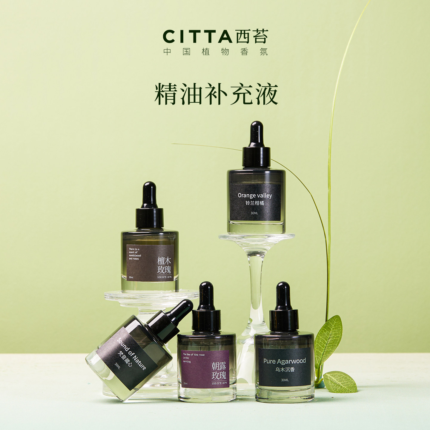 CITTA/西苔无火香薰精油家用图片