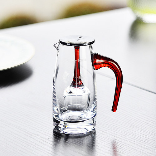 黑领结白酒杯水晶玻璃高档一口杯二两分酒器