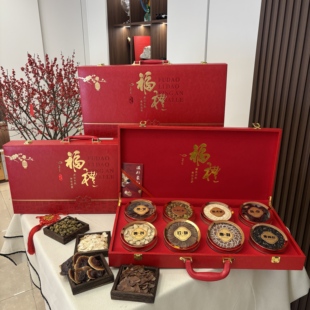 高档滋补拼长白山西洋参片礼盒新年送长辈领导泡酒煲汤