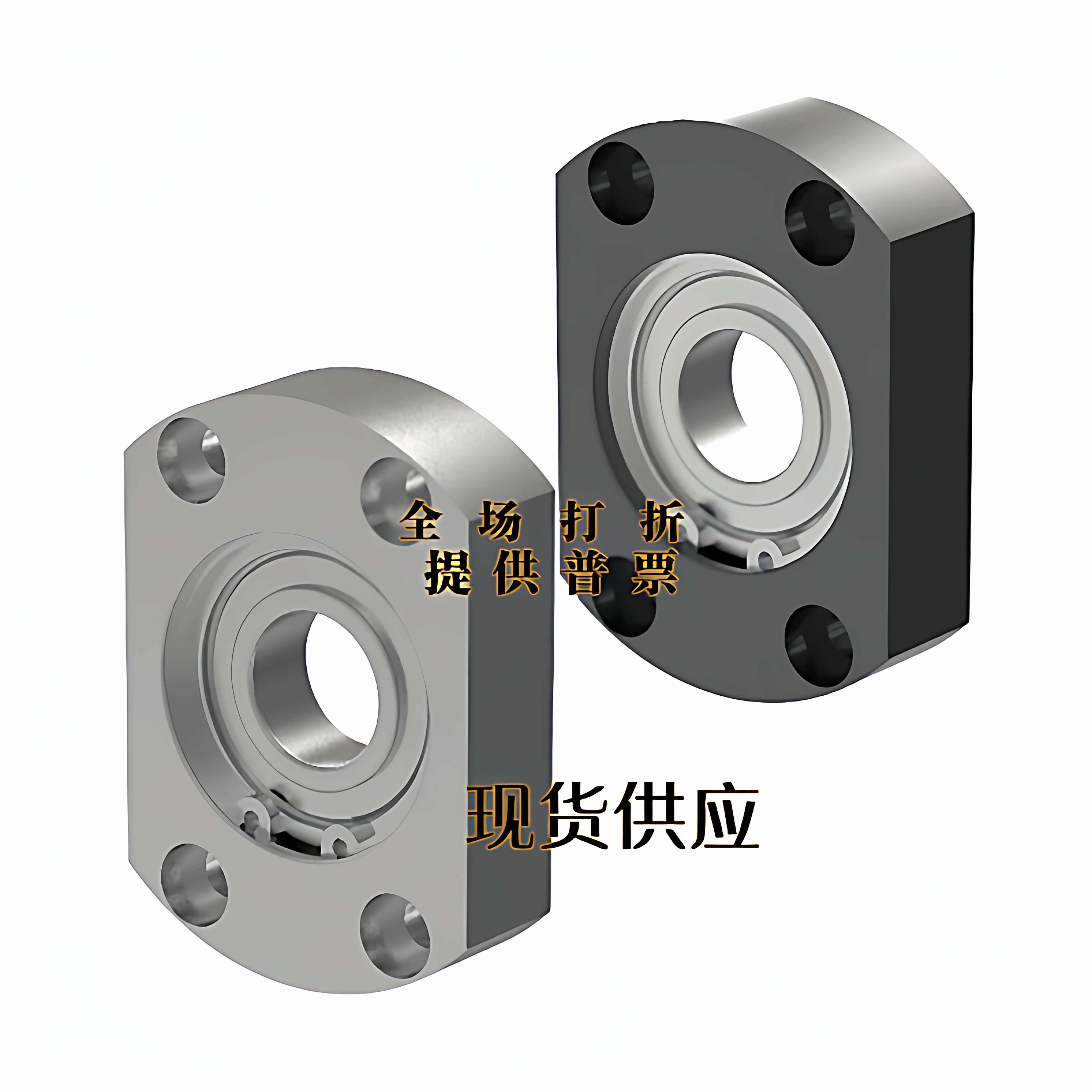 双切法兰标准型带座轴承 BGCAB BGCA6008ZZ 6208ZZ 6010ZZ 6210ZZ