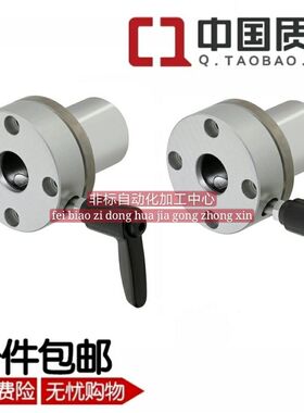带夹紧把手直线轴承带法兰把手型LHRLCM25 LHRCM25LMT02-d25-L/R
